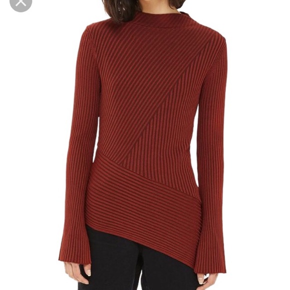 Topshop Tops - TOPSHOP Asymmetrical Top